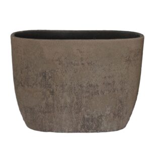 Ovaal Benton L47D17H36cm bruin